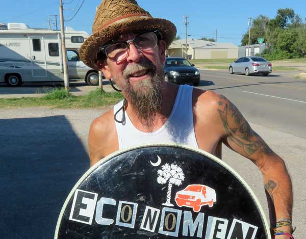 sam of 'the economen' at '89th street' in oklahoma city, ok on september 26, 2023