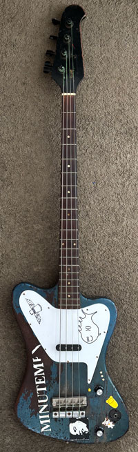 watt's 1966 non-reverse thunderbird II bass 'bluey'