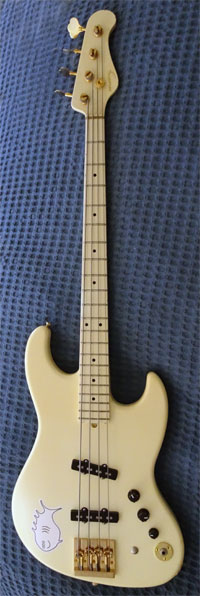 watt's 1997 moon bass (larry graham model)