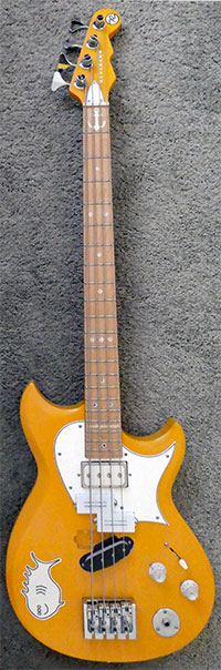 2024 reverend guitars 'wattplower' mark II bass modified by watt 2024 reverend guitars 'wattplower' mark II bass modified by watt