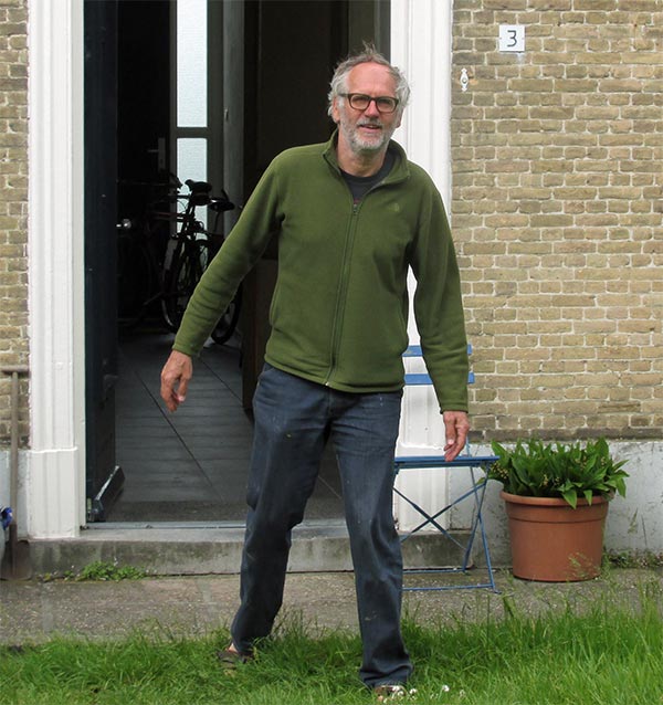 carlos van hijfte in front of his farm house in hoofdplaat, netherlands on june 3, 2015