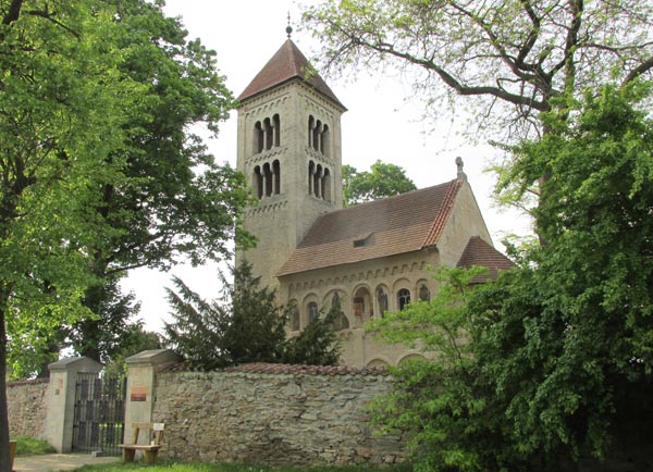 kostel jakuba in cirkvice, czech republic on may 19, 2015