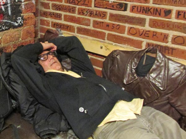 tom watson down in the klubi dressing room in tampere, finland on may 15, 2015