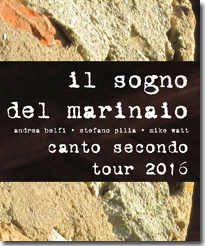 'canto secondo tour 2016 il sogno del marinaio euro tour