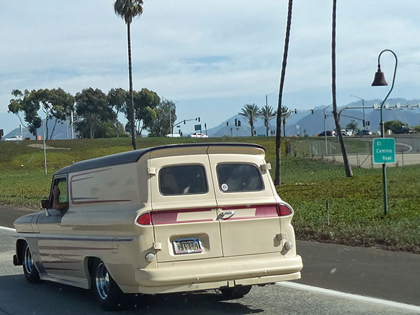 us in the boat going south on the 'el camino real' in camarillo, ca on november 1, 2024