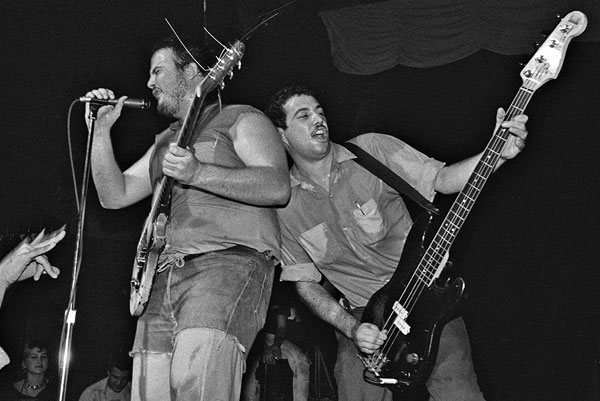 d boon + mike watt in 1982