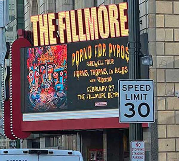 stephen perkins' photo of the 'fillmore detroit' in detroit, il on february 27, 2024