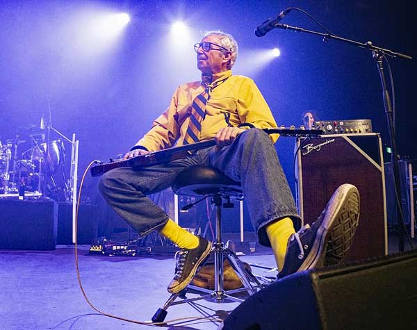 dustin rabin's photo of mike watt w/porno for pyros at 'history' in toronto, ontario, canada on february 29, 2024