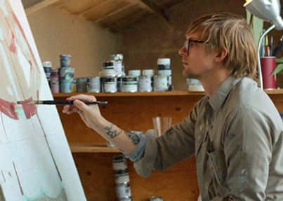 jamie morrison painting sometime during january 2017