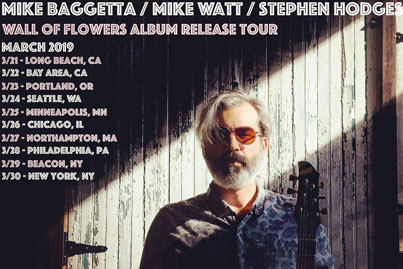 mike baggetta's 'wall of flowers' album rlease tour 2018