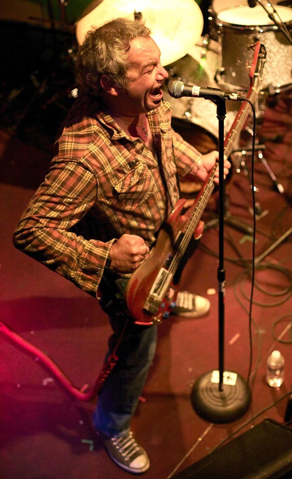 mike watt at the new parish in oakland, ca on november 8, 2012 - photo by bridget canfield