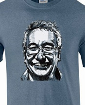 mike watt drawn by chris shary tshirt