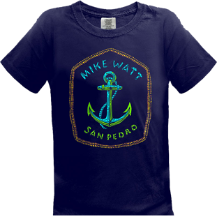 evil jay designed 'mike watt' 2026 tshirt from bifocal media