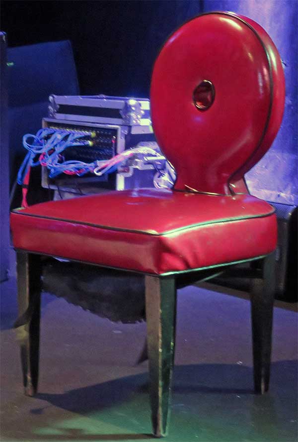 chair watt used for gig at 'the wayfarer' in costa mesa, ca on september 16, 2023