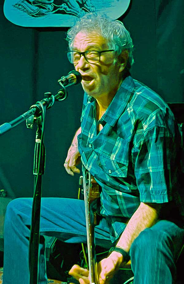 kyle bowles' photo of mike watt at 'the camel' in richmond, va on october 17, 2023