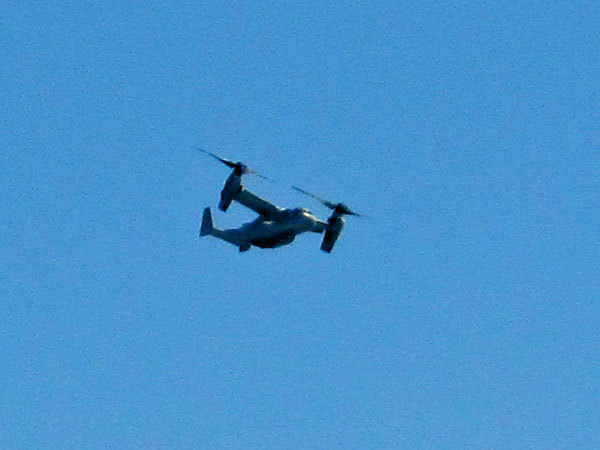 v22 osprey above san diego, ca