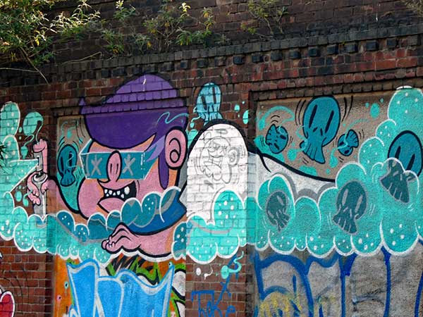 neighborhood around 'a-r-c' in liverpool, englnad