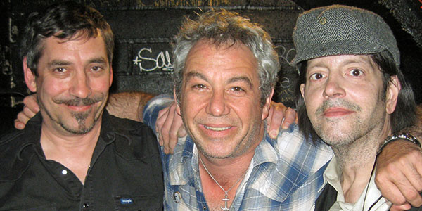 greg norton, mike watt and grant hart (left to right) at the 7th st. entry in minneapolis, mn on may 15, 2009