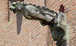 albi cathedral gargoyle - july 7, 2013