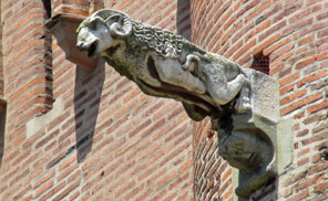 albi cathedral gargoyle - july 7, 2013