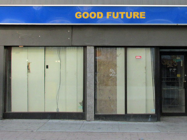 storefront on younge street in toronto, canada on august 24, 2013