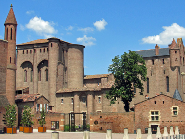 palais de la berbie in albi, france - july 7, 2013