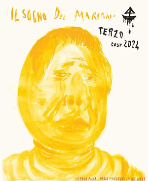 poster art for the il sogno del marinaio 'terzo tour 2024'
