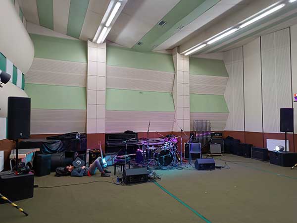 paolo mongardi's photo of the 'auditorium novecento' studio
