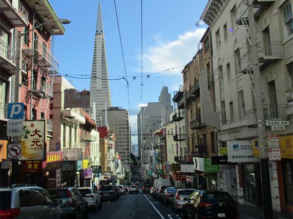 driving through s.f.'s chinatown on our way home on march 5, 2017