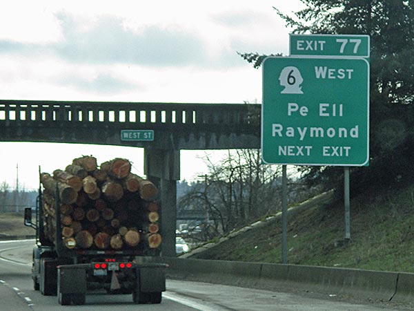 on the I-5 south in southern washington, headed towards bend, or on march 1, 2017