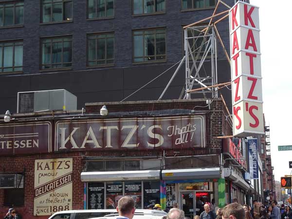 katz's deli in new york city on may 30, 2019