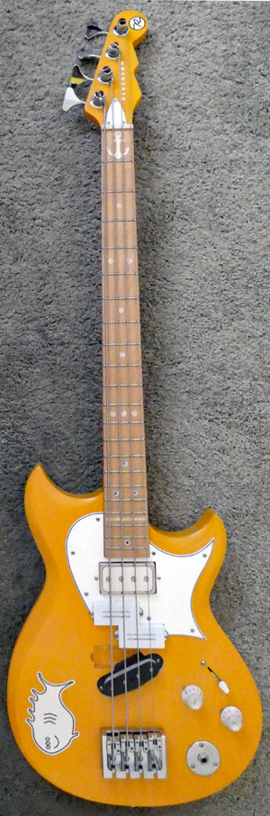 2024 reverend guitars 'wattplower' mark II bass modified by watt 2024 reverend guitars 'wattplower' mark II bass modified by watt