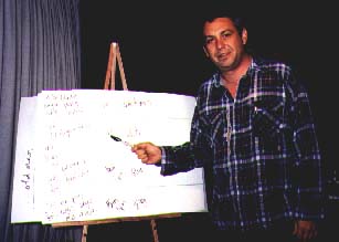 shot of mike watt in 1997