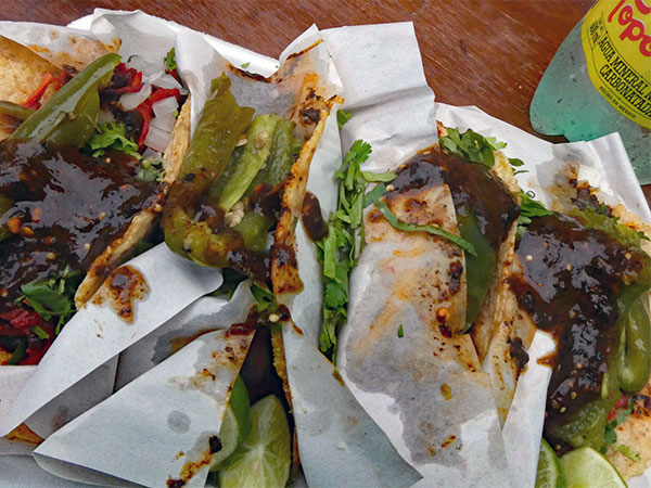 tacos chowed by watt brought by mike + johnny to the 'mustache bar' in tijuana, mexico on sep 20, 2026