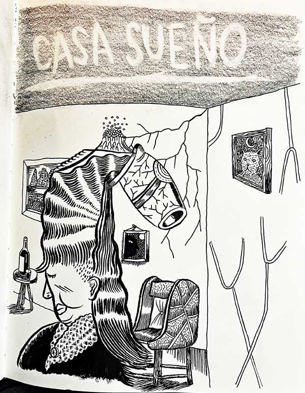 'casa sueño' drawn by johnny herndon on sep 28, 2026