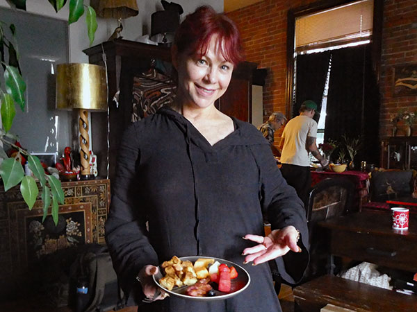sandy glaze at her pad in seattle, wa on october 2, 2026