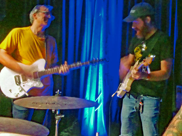 mike baggetta + stefano pilia (l to r) at 'the arlene frances center' in santa rosa, ca on october 7, 2026