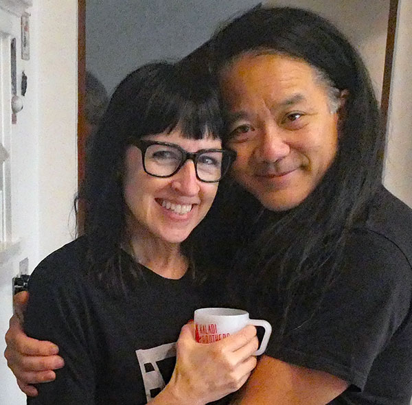 dr robbin + dr ray (l to r) at their pad in oakland, ca on october 9, 2026